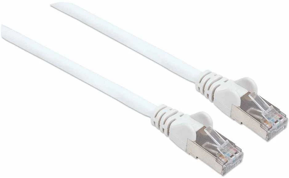 Intellinet Network Solutions Patchcord su raw Cat7 S/FTP kabeliu 0,25m balta (741903)