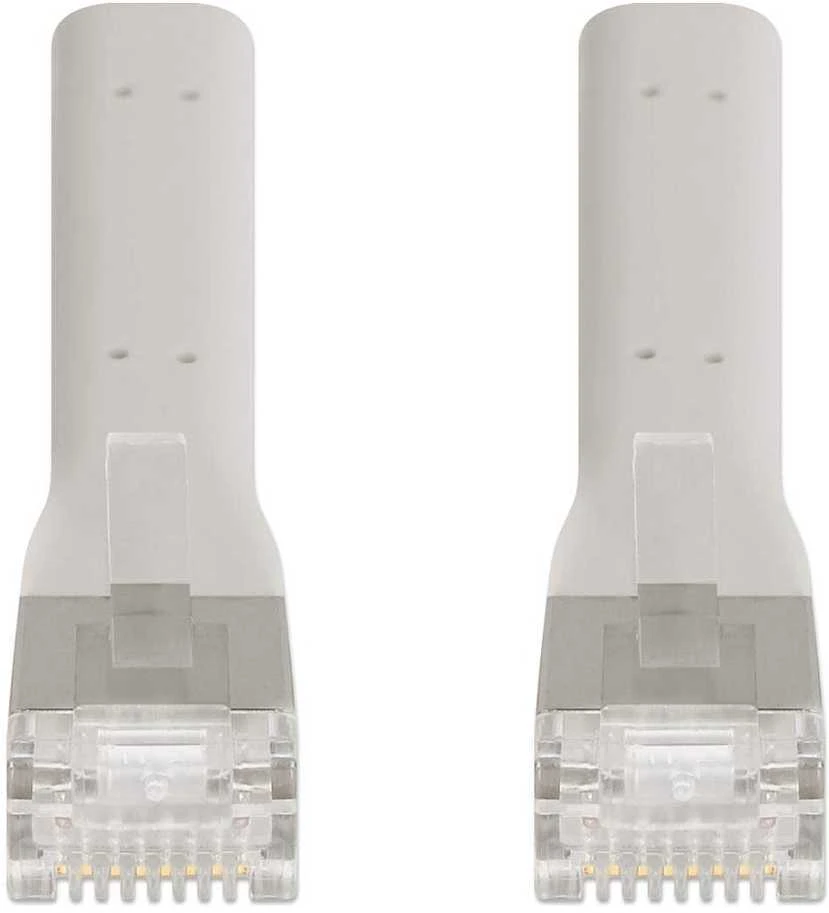 „Intellinet Network Solutions“ INTELLINET kabelis „Flexi Cat6a F/FTP“ 1m 10G, pilkas