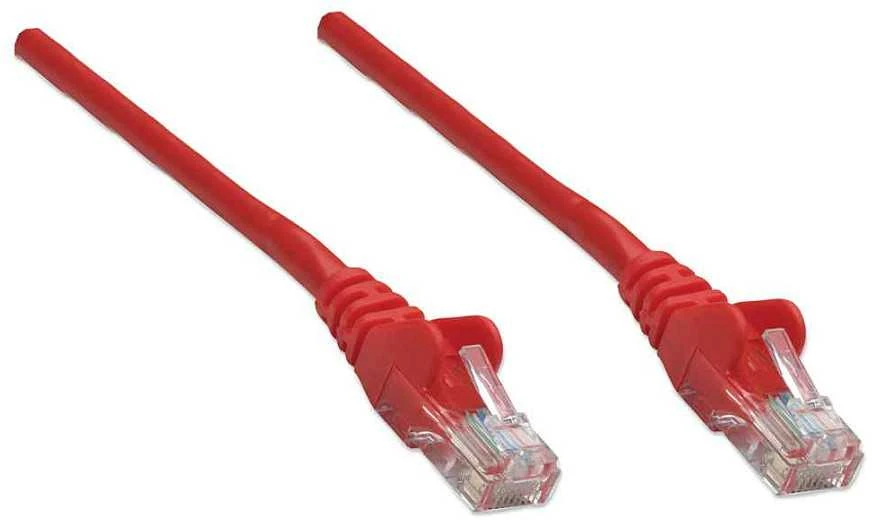 INTELLINET UTP LAN Cat6, kabelis, pleistras, 1.0m, raudonas, 342148