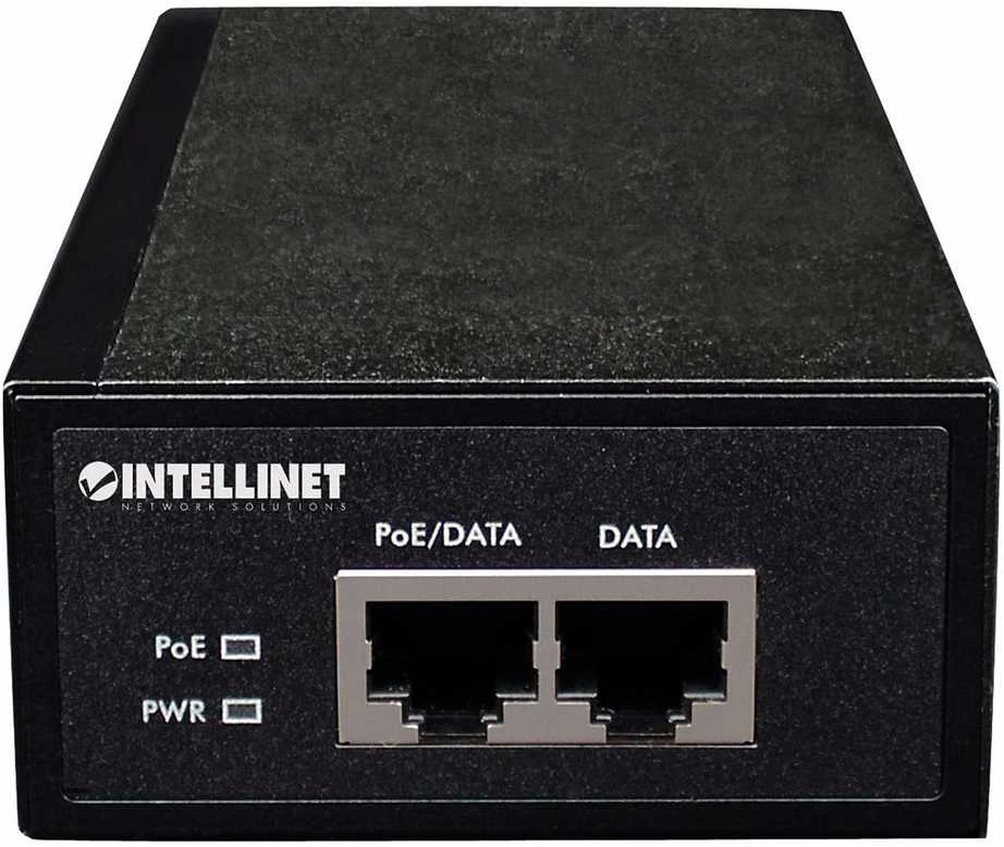 Intracom INTELLINET didelės galios PoE+ purkštukas 1 x 30 W IEEE 802.3at/af Maitinimas per Ethernet PoE+/PoE