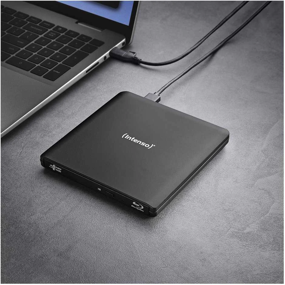 Išorinis „Blu-ray Intenso“ diskų įrenginys „Blu-ray“ įrašymo įrenginys EOD 500BD
