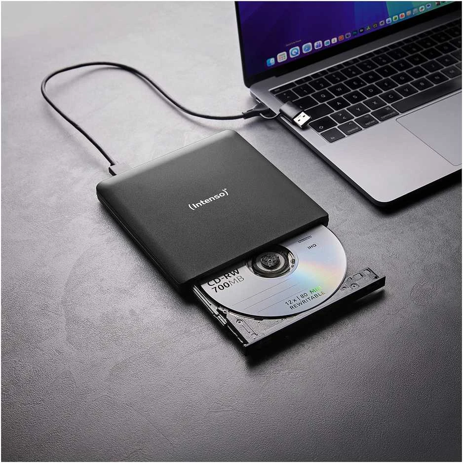 Išorinis „Blu-ray Intenso“ diskų įrenginys „Blu-ray“ įrašymo įrenginys EOD 500BD