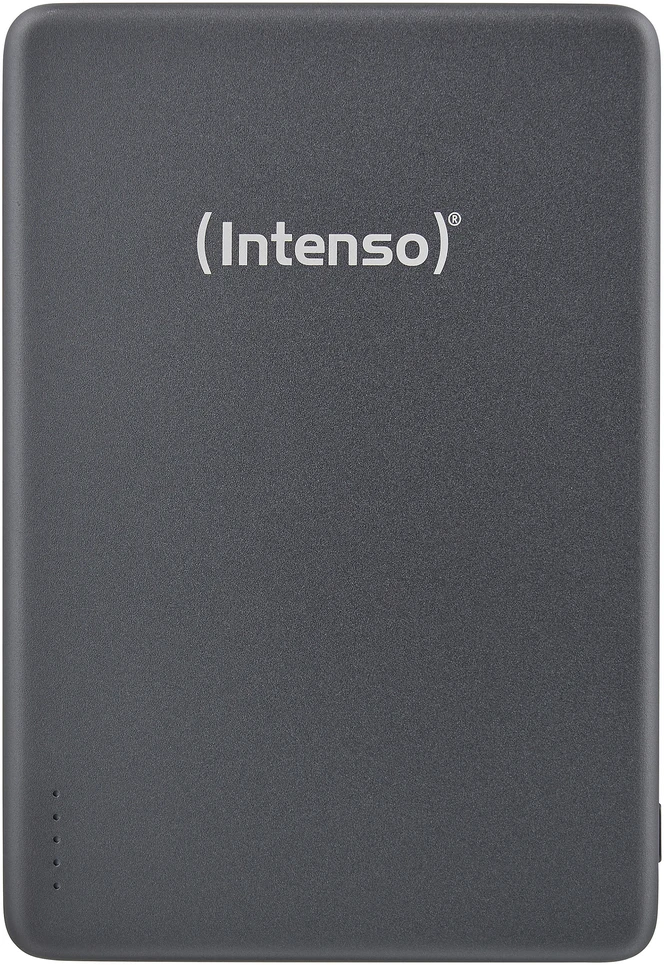 „Intenso Powerbank MW10000“ pilka 10000 mAh magnetinė belaidė baterija