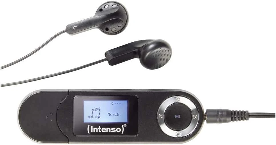 MP3 PLAYER 16GB Juodas/3601470 INTENSO
