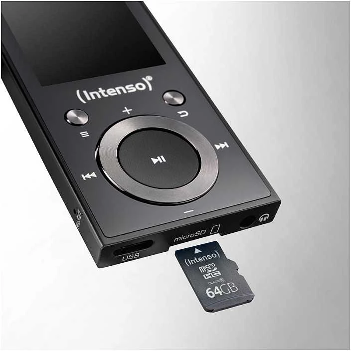 Intenso MP3 Videoplayer 1,8 Video Scooter BT 64GB Juodas