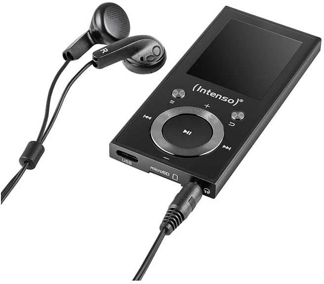 Intenso MP3 Videoplayer 1,8 Video Scooter BT 64GB Juodas
