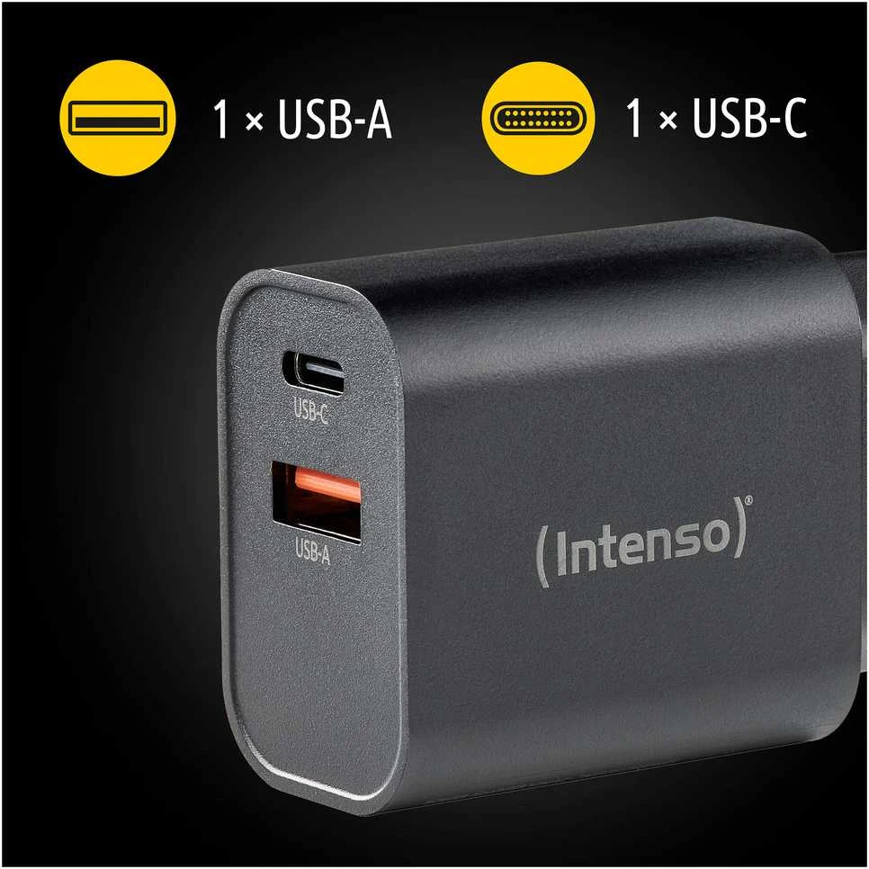 Intenso Intenso 7803010 maitinimo adapteris/inverteris Vidinis 30 W Juodas