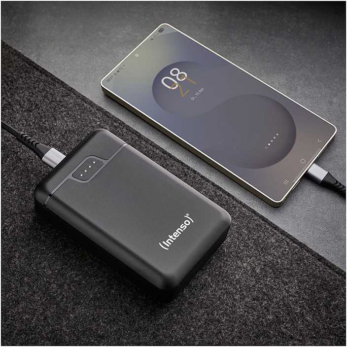 Powerbank Intenso B10000 ličio polimeras (LiPo) 10000 mAh Juodas