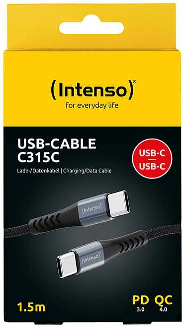 Kabelis USB Intenso 7901000 kabelis USB USB C