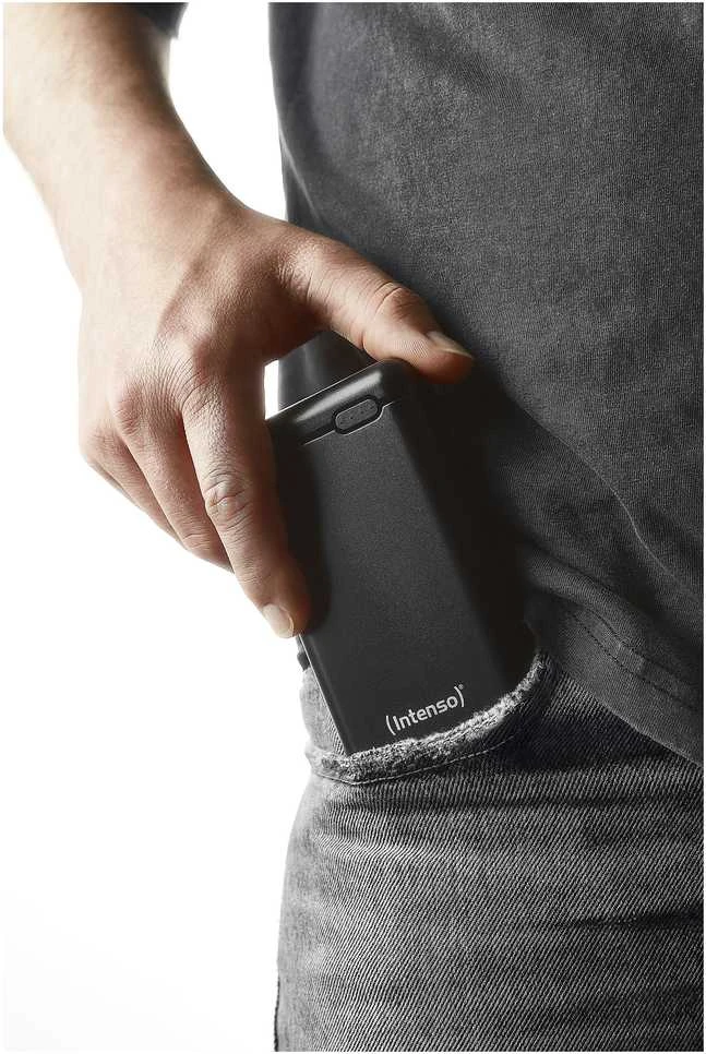 Intenso Powerbank XS20000 juoda 20000 mAh įsk. USB nuo A iki C tipo