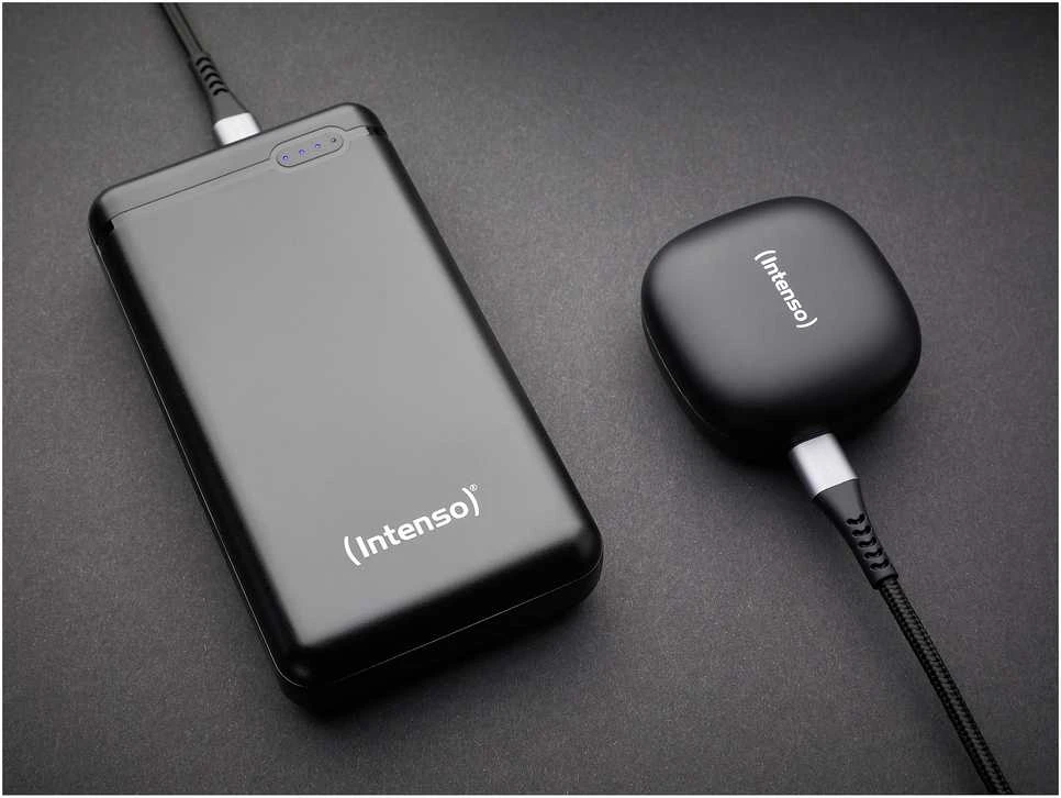 Intenso Powerbank XS20000 juoda 20000 mAh įsk. USB nuo A iki C tipo