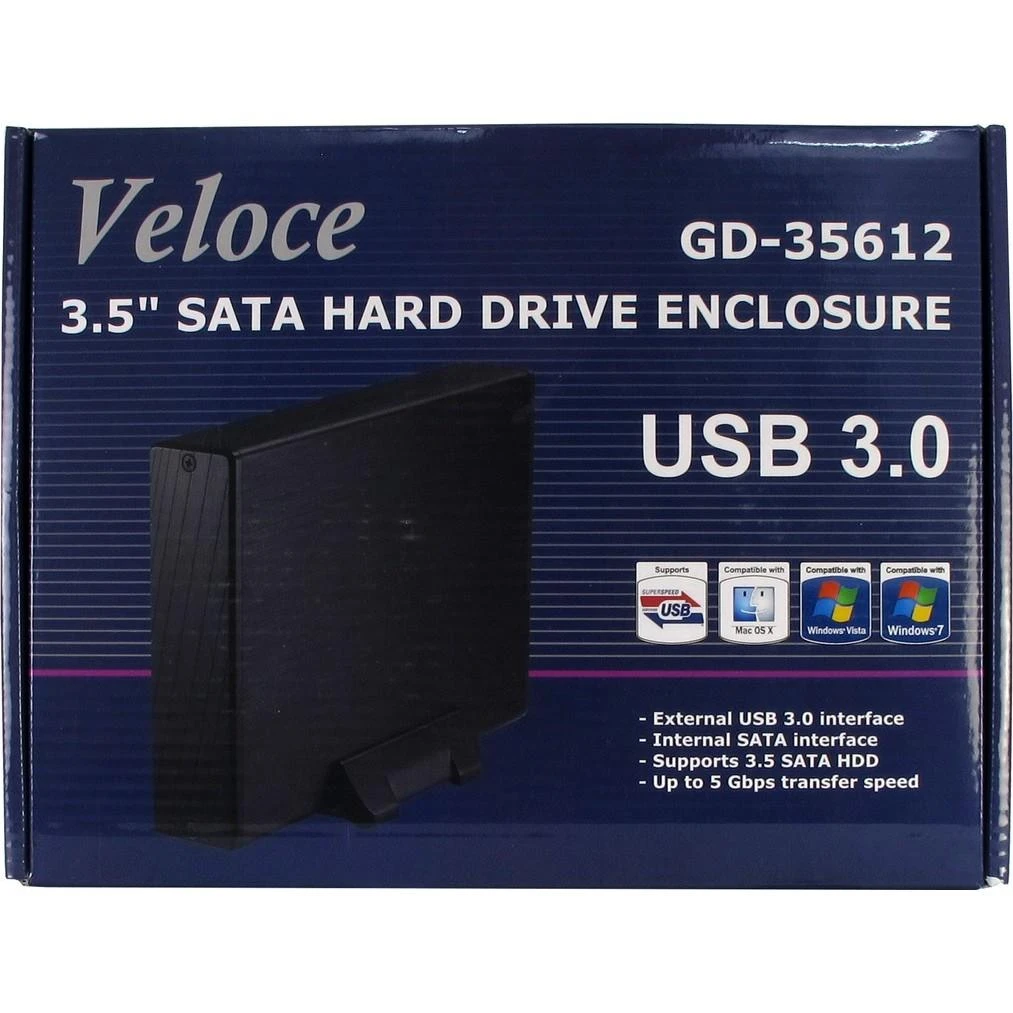 8 cm Inter-Tech Veloce GD-35612