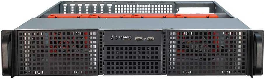 Serveris Inter-Tech IPC 2U-20255, Server-case - juodas