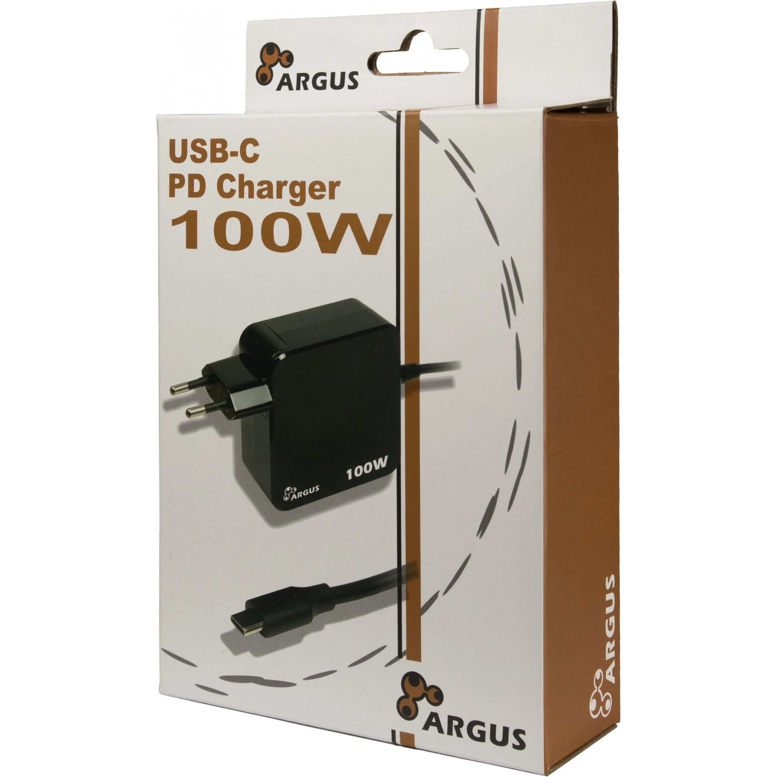 Pelė Inter-Tech PD-2100 USB C įkroviklis, PD 100W