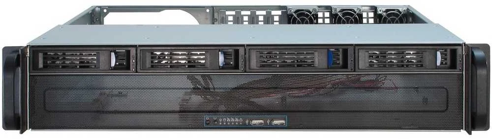 Inter-Tech IPC 2U-2404S - Rack - einbaufhig - 2U - micro ATX