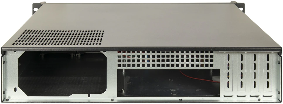 Inter-Tech IPC 2U-2504, Server-case - juodas, 2 Hheneinheiten