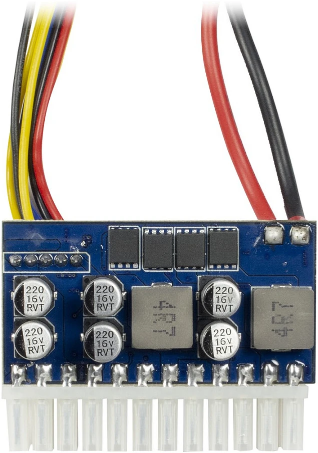 Inter-Tech Mini-ITX PSU 160W DC/DC, 18x53x40mm mažmeninė prekyba
