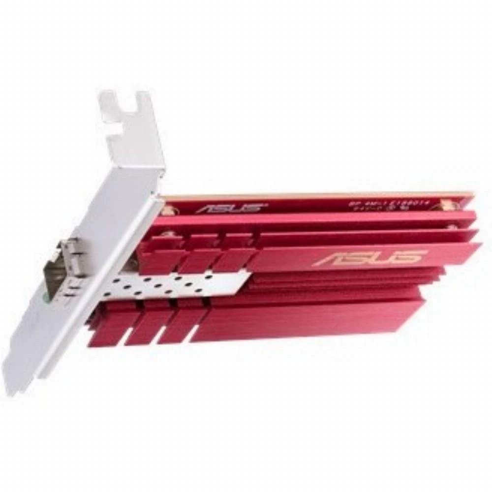 Asus | XG-C100F 10G PCIe tinklo adapteris; SFP+ prievadas, skirtas optinio pluošto perdavimui ir DAC kabeliui | 10/100/1000/10000 Mbit/s