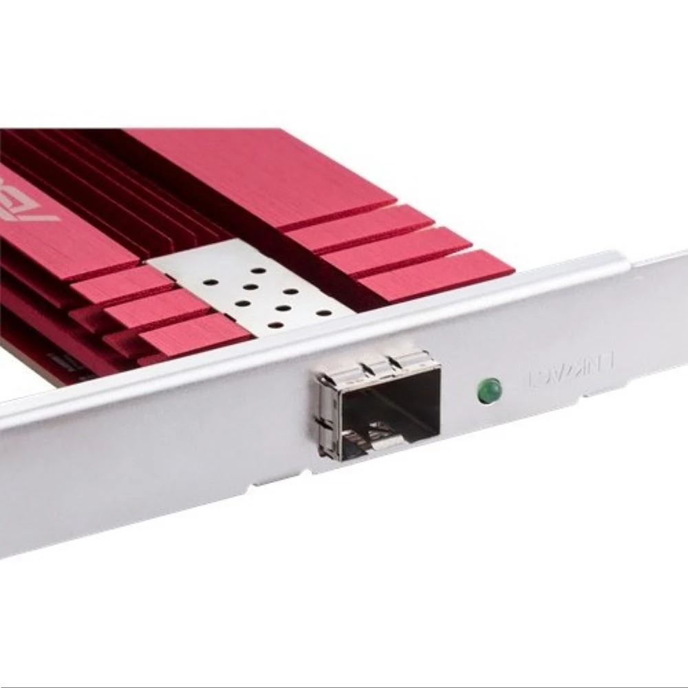 Asus | XG-C100F 10G PCIe tinklo adapteris; SFP+ prievadas, skirtas optinio pluošto perdavimui ir DAC kabeliui | 10/100/1000/10000 Mbit/s
