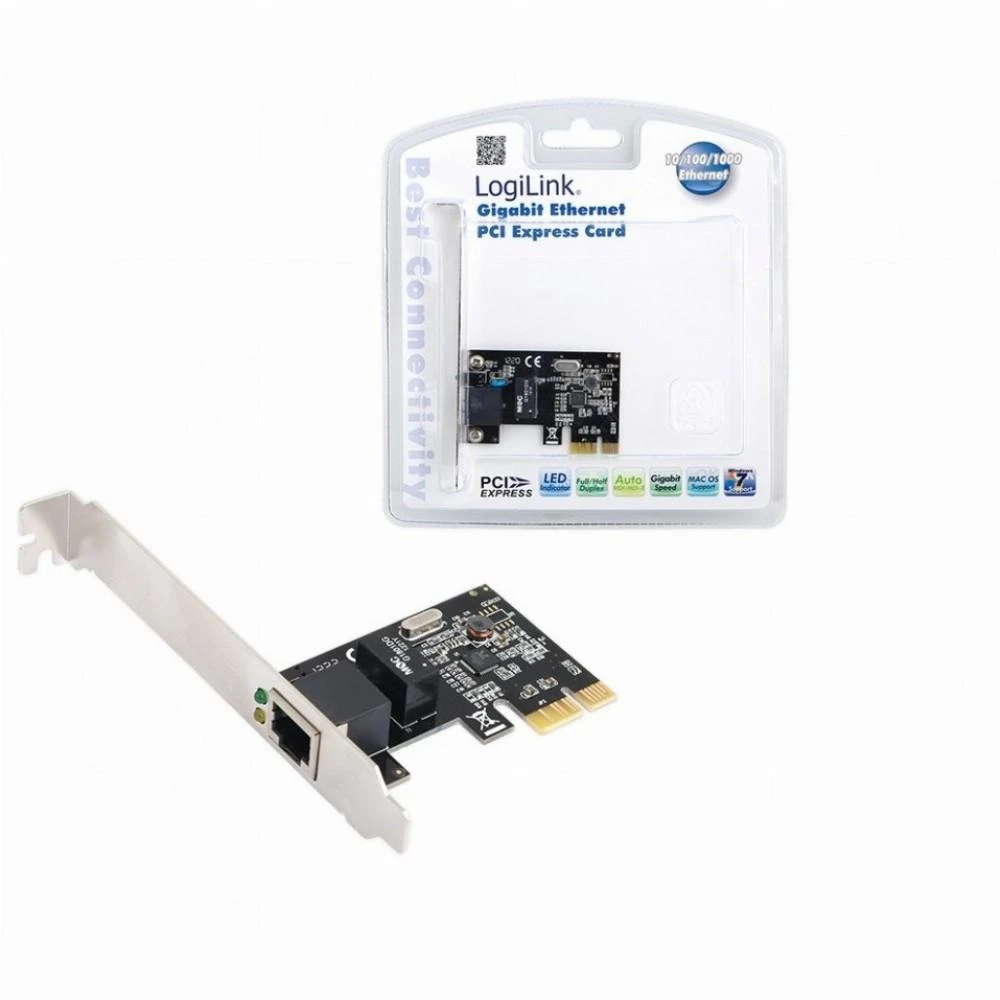 LogiLink Gigabit PCI Express tinklo plokštė