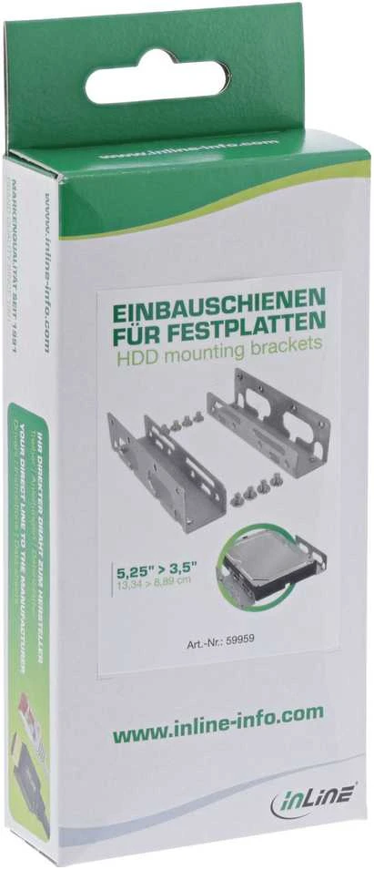 Inline Intos Ramka montażowa dla 3,5'' w 5,25'' (59959)