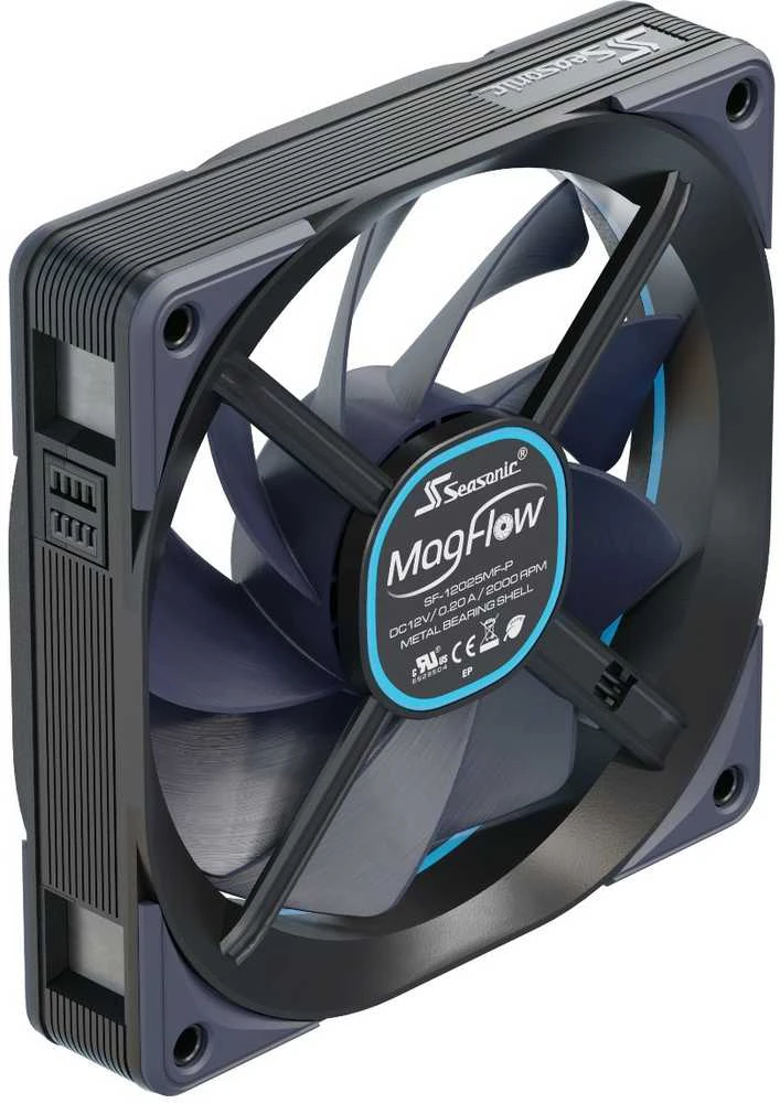 Seasonic MagFlow 120mm ventiliatorius - techninė pusė