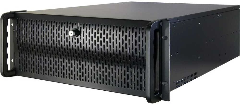 ITL Inter-Tech IPC 4U-4129L Stovas Metalinis, Sidabras