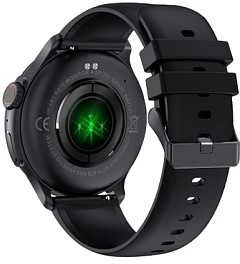 Emporia Išmanusis laikrodis „Joy“ vyrams ir moterims, fitneso laikrodis, sportinis laikrodis senjorams, sveikatos laikrodis, telefono funkcija, „Bluetooth“ žadintuvas, juodas