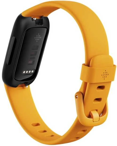 Išmanioji apyrankė Fitbit Inspire 3, Juodos spalvos korpusas su moliugų spalvos dirželiu