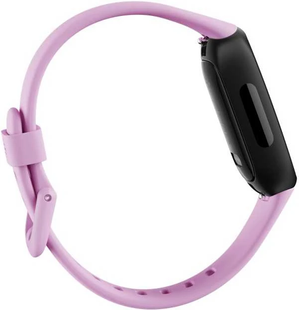Išmanioji apyrankė Fitbit Inspire 3, Juodos spalvos korpusas su alyvinės spalvos dirželiu
