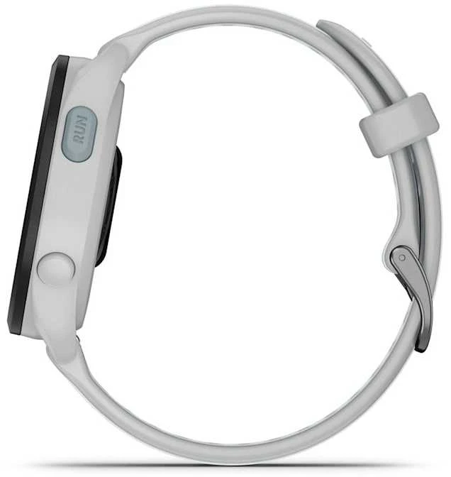 Išmanusis laikrodis Garmin Forerunner® 165 Music, Pilkšvos / baltojo akmens spalvos
