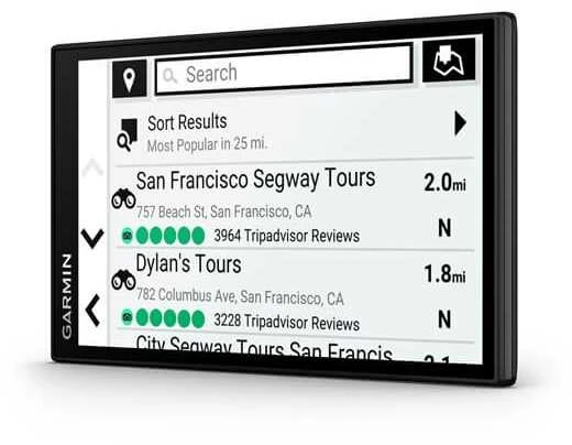Garmin Drive 66 Navigatorius su eismo informacija ir išmaniojo telefono programėle