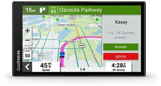 Garmin Drive 66 Navigatorius su eismo informacija ir išmaniojo telefono programėle