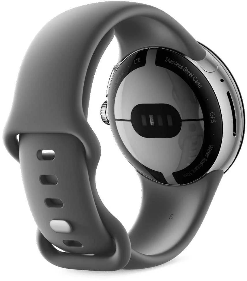 Išmanusis laikrodis Google Pixel Watch LTE 32GB, Sidabrinės spalvos