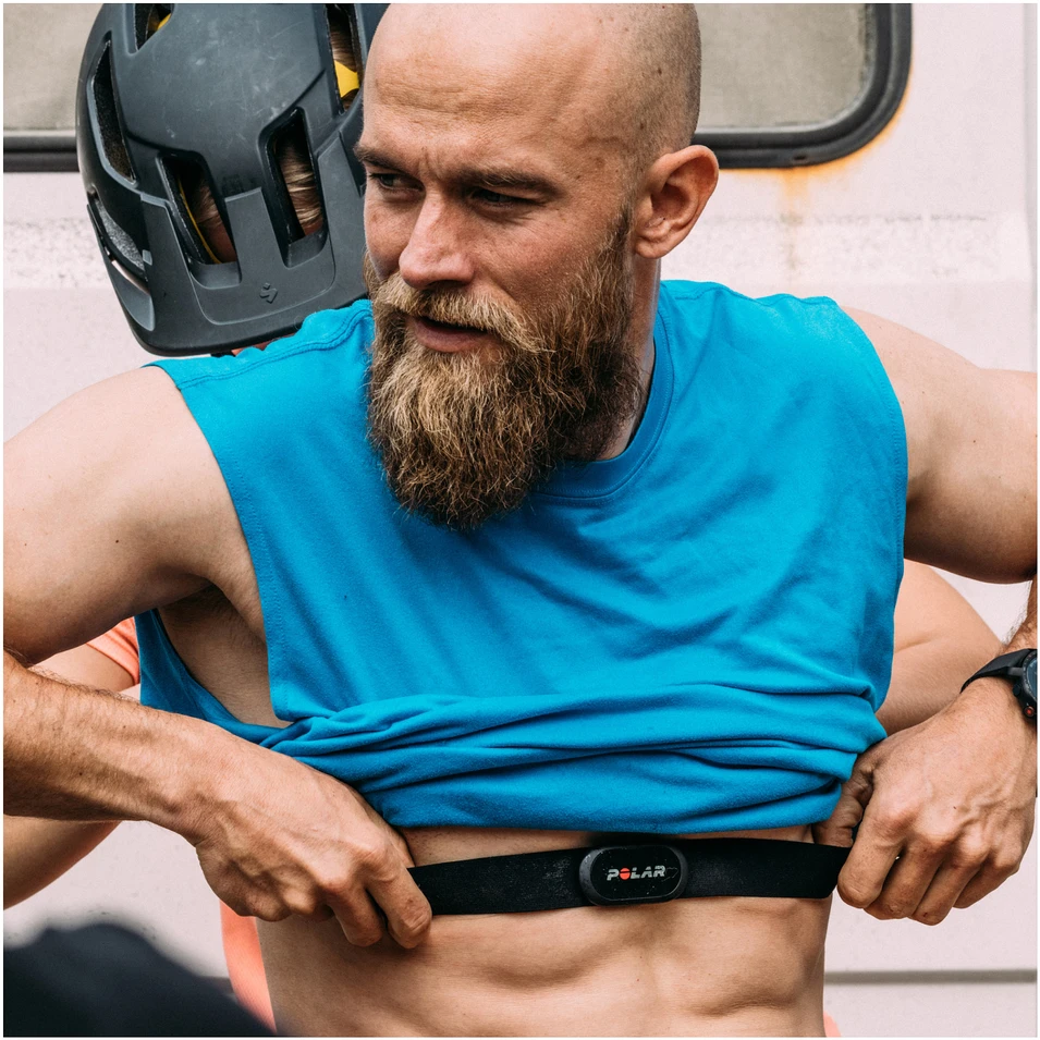 Širdies ritmo matuoklis Polar H10, Juodas, M/XXL