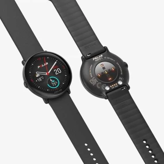 Išmanusis laikrodis Polar Ignite 3, S-L dydžio, Juodos spalvos