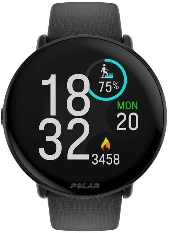 Išmanusis laikrodis Polar Ignite 3, S-L dydžio, Juodos spalvos
