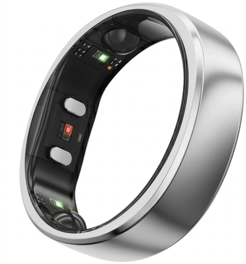 Smartring RingConn Air Gen 2 dydis 7 (sidabrinė galaxy)
