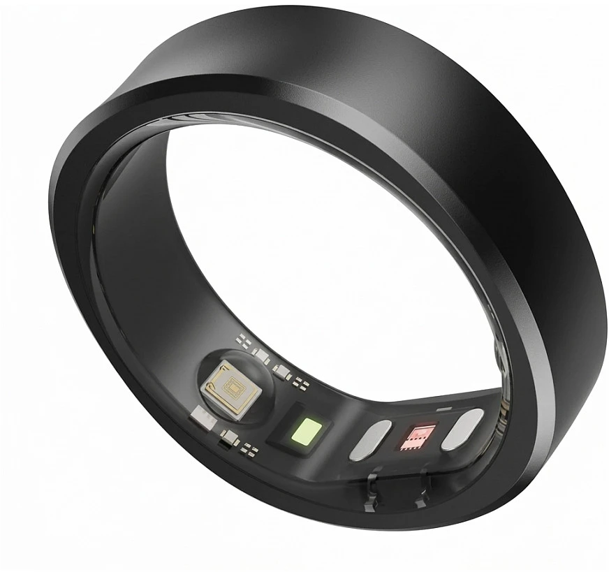 RINGCONN SMART RING GEN 2 Juodas (SIZE 7)