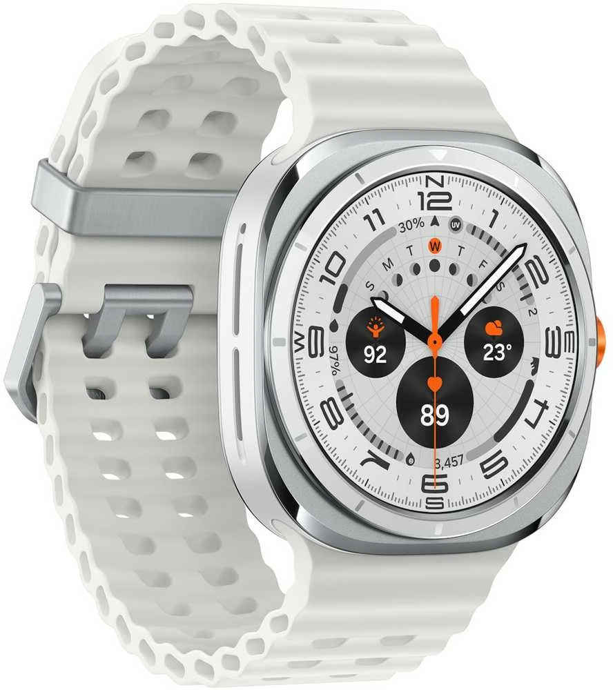 Išmanusis laikrodis Samsung Galaxy Watch Ultra 47mm LTE, Titano korpusas, Baltos spalvos