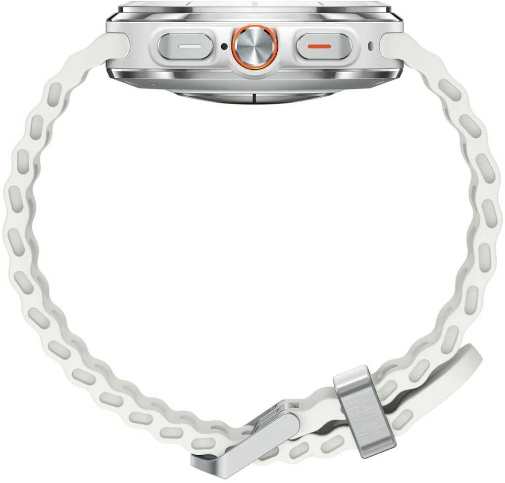 Išmanusis laikrodis Samsung Galaxy Watch Ultra 47mm LTE, Titano korpusas, Baltos spalvos