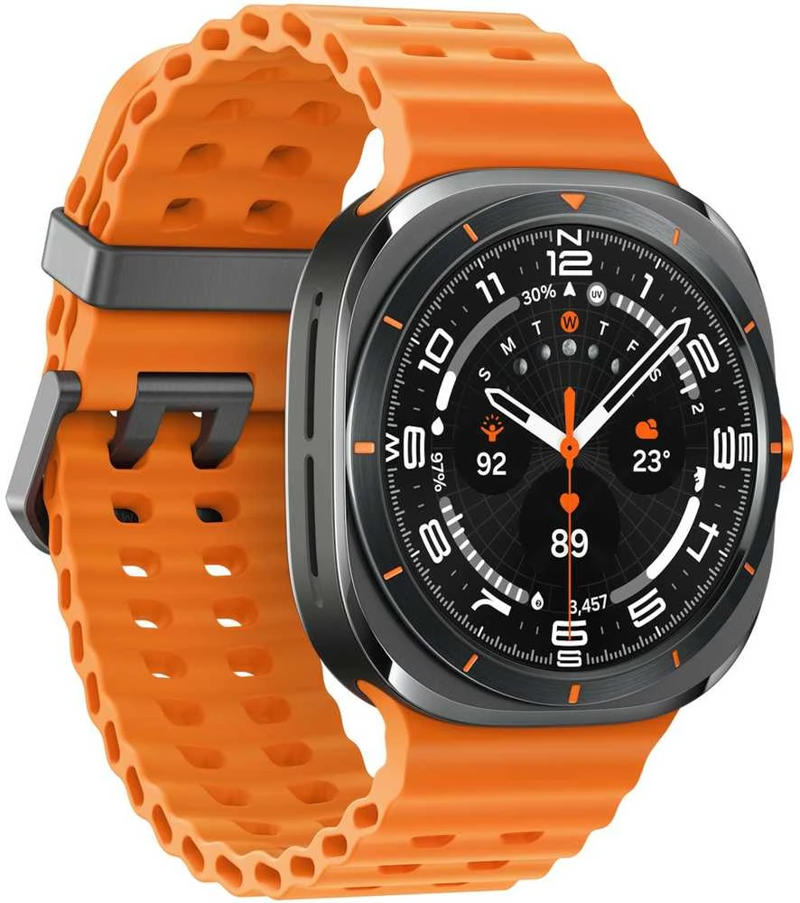 Išmanusis laikrodis Samsung L705 Galaxy Watch Ultra LTE, Titanium Pilkas