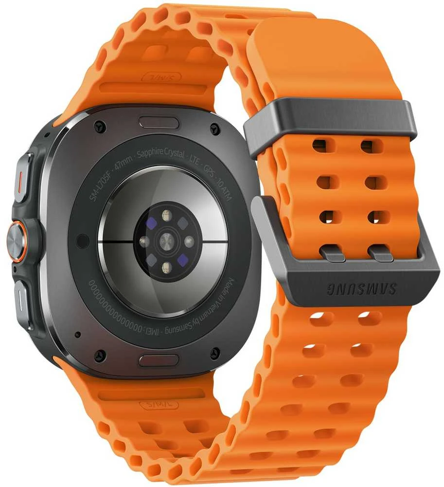 Išmanusis laikrodis Samsung L705 Galaxy Watch Ultra LTE, Titanium Pilkas