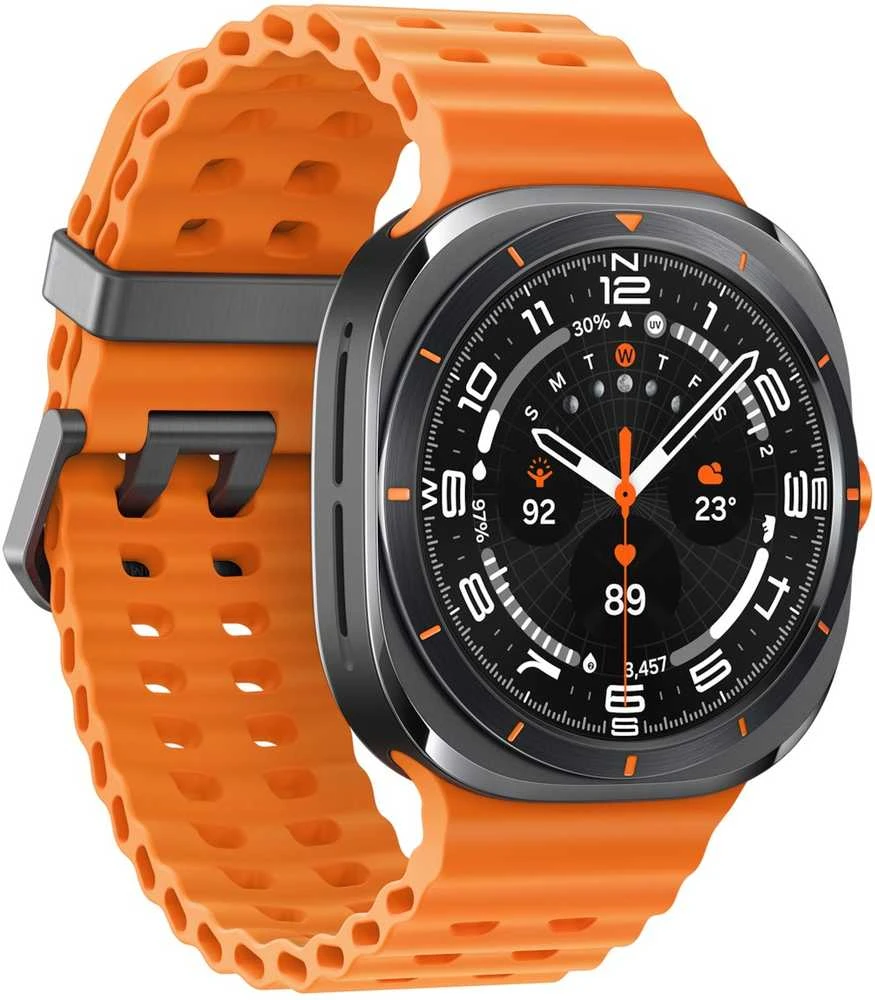 Išmanusis laikrodis Samsung „Galaxy Watch Ultra LTE SM-L705 (2025)“ 47 mm, titano pilkos spalvos