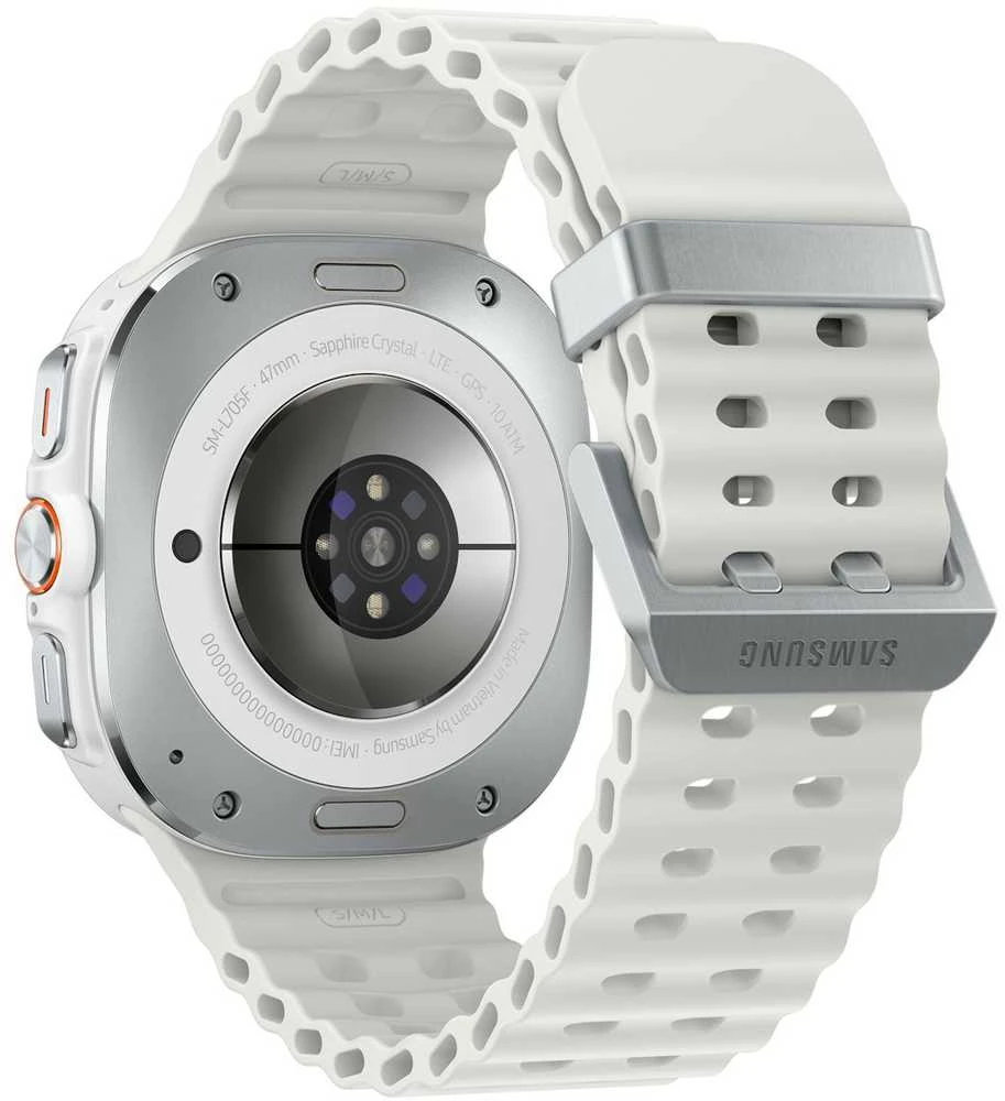 Išmanusis laikrodis Samsung Galaxy Watch Ultra 47mm LTE, Titano korpusas, Baltos spalvos