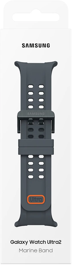 Apyrankė Samsung Marine skirtas Galaxy Watch Ultra2 juodos spalvos