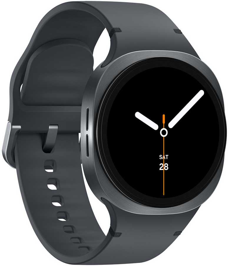 Išmanusis laikrodis Samsung Galaxy Watch 8 L325 40mm LTE Vakarų regionas – grafitas