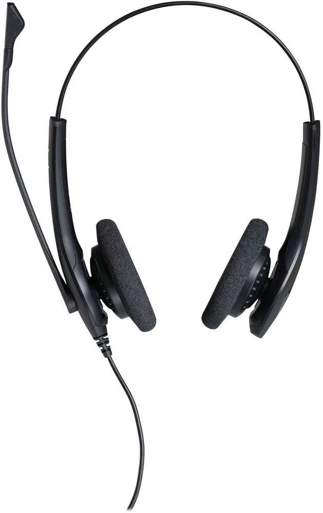 Jabra Biz 1500 Duo QD - Ausinės - su lankeliu ant galvos - Office/Call center - Juodas - Dvipusės - 0.95 m