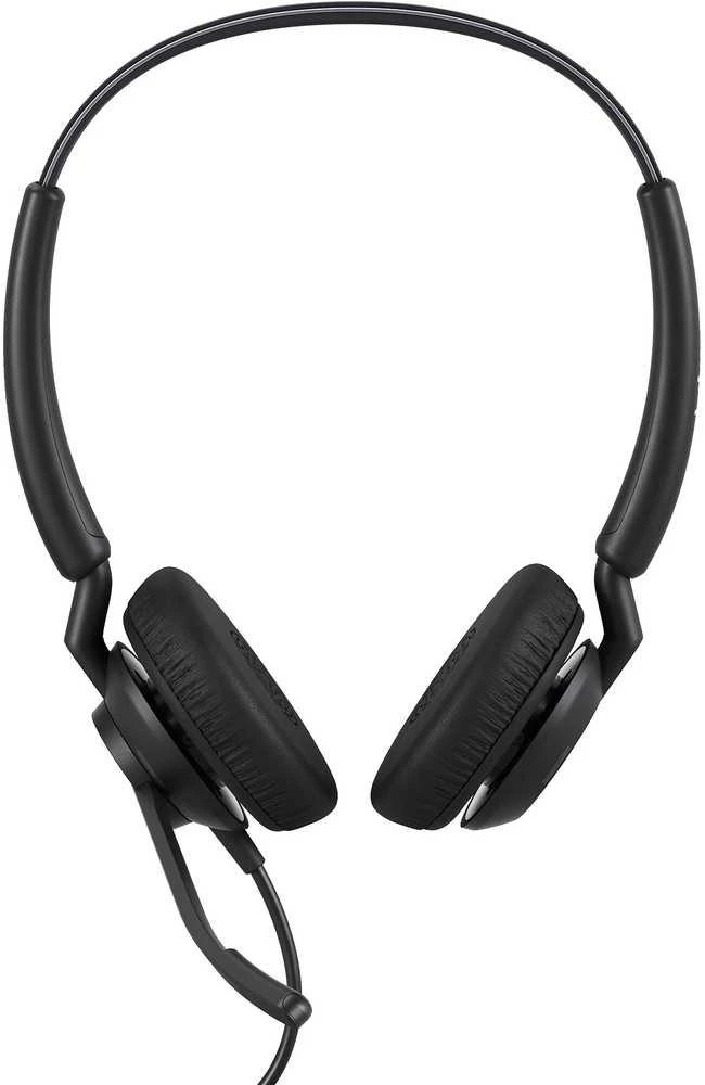 Jabra Engage 40 MS Stereo Inline Link Laidinės ausinės, USB-C/USB-A, Juoda