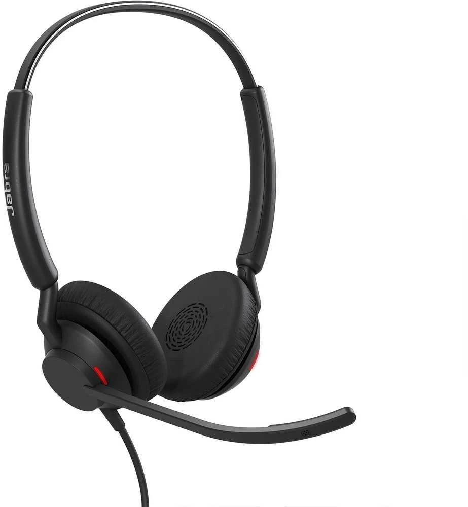 Jabra Engage 40 MS Stereo Inline Link Laidinės ausinės, USB-C/USB-A, Juoda